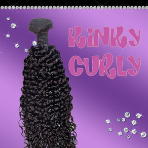 Kinky curly  single x'o bundles