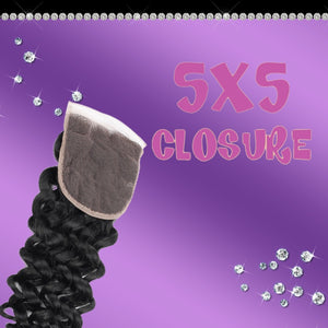 HD 5x5 Italian wave Closure